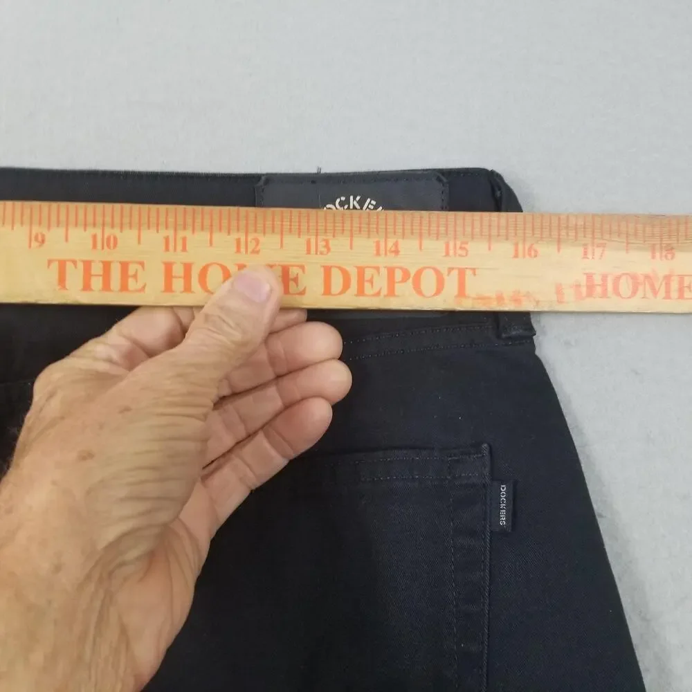 Dockers Slim Taper Jeans‎ Mens 30x34 Black All Seasons Tech Stretch Denim Pants